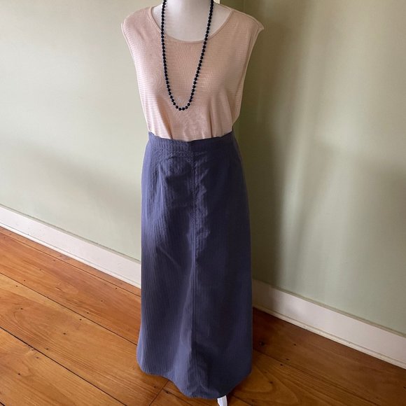 Flax Purple Maxi Skirt - Picture 7 of 11